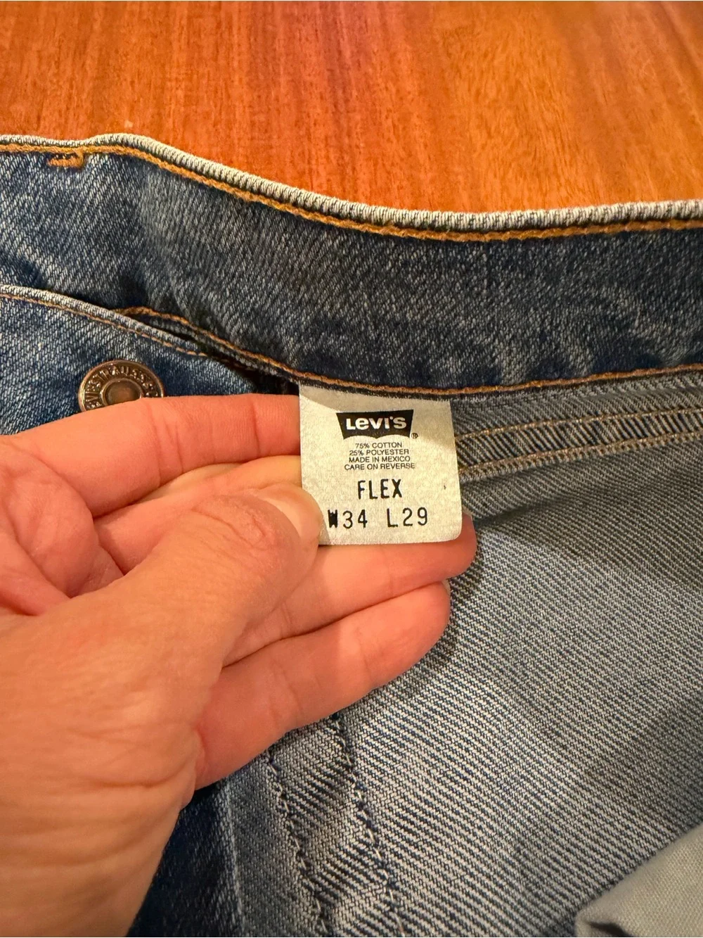 Levi’s Classic Men's Blue Denim Jeans